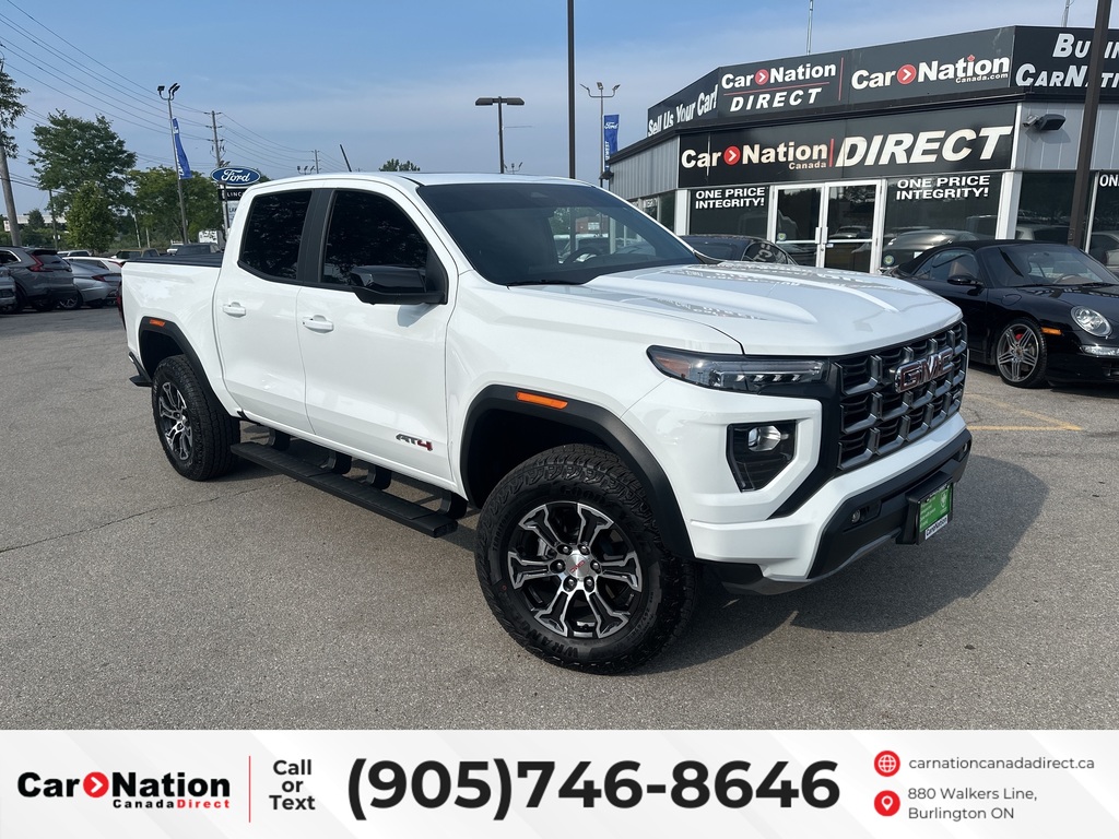 2025 GMC Canyon AT4 PREMIUM PKG 4X4 | TECH + PKG | ROOF | CREW CAB