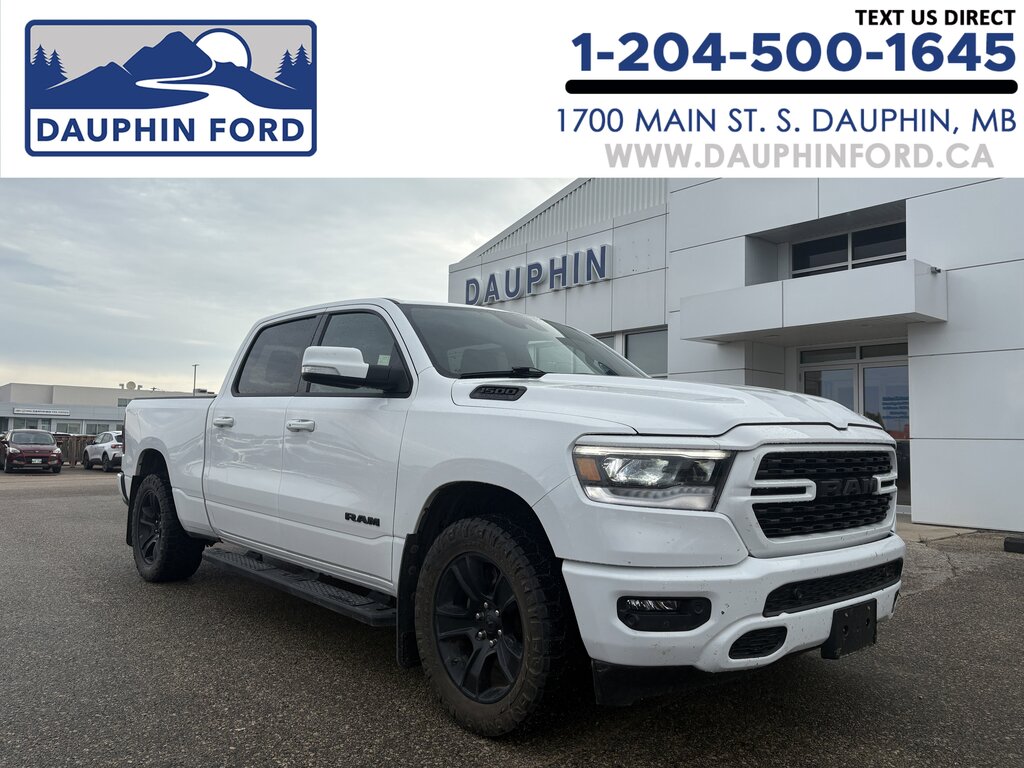 2022 Ram 1500 Sport 5.7L V8 Hemi|Upgraded 12 inch Screen|Power P