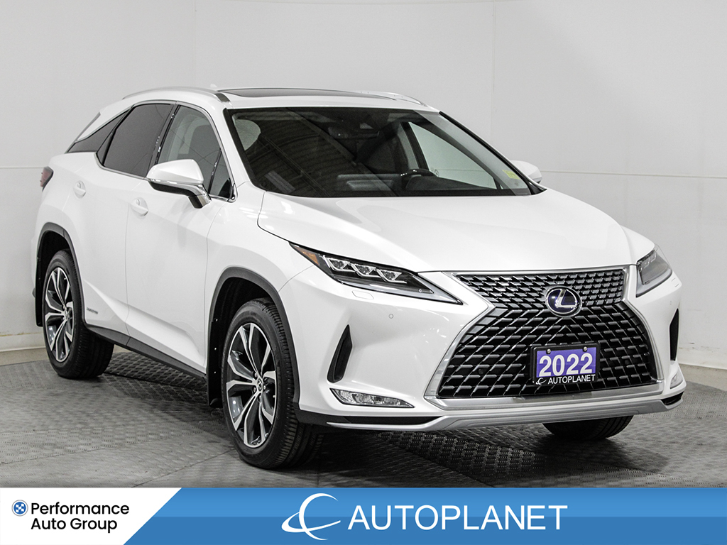 2022 Lexus RX 450H Luxury AWD, Hybrid, Sunroof, Ventilated Seats,Navi