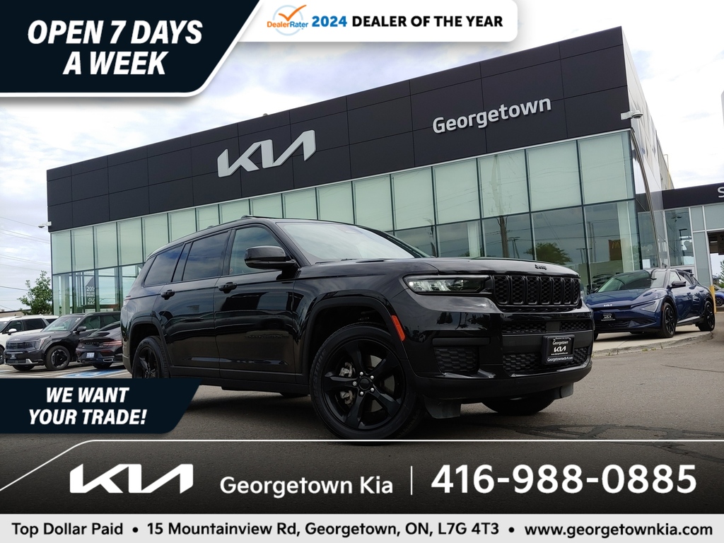 2023 Jeep Grand Cherokee L Altitude 3.6L 4WD | 6 SEAT | HTD SEATS | BU CAM