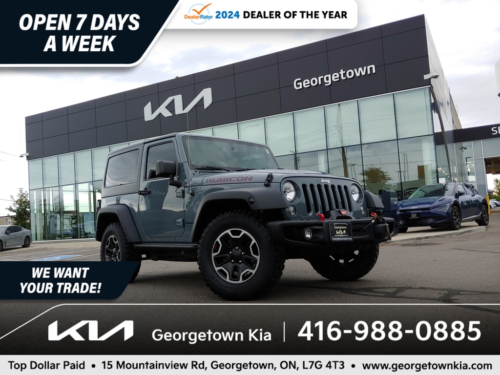 2014 Jeep Wrangler Rubicon 3.6L 4WD | HTD SEATS | 51K KM | LTHR