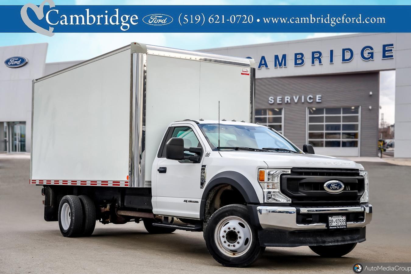 2022 Ford F-550 XLT - DIESEL! CRUISE! 12 FT BOX! SHELVING! CLEAN!