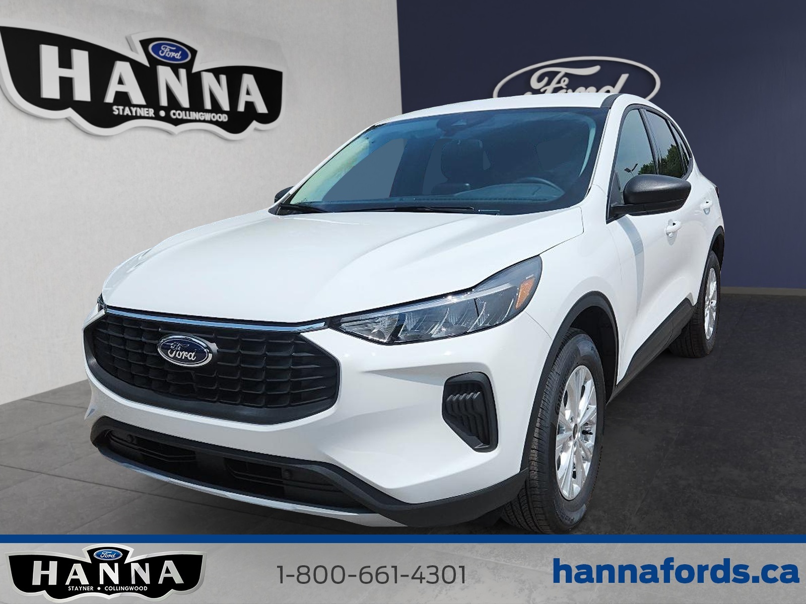 White 2025 Ford Escape Active AWD SUV / Crossover All-Wheel Drive Automatic