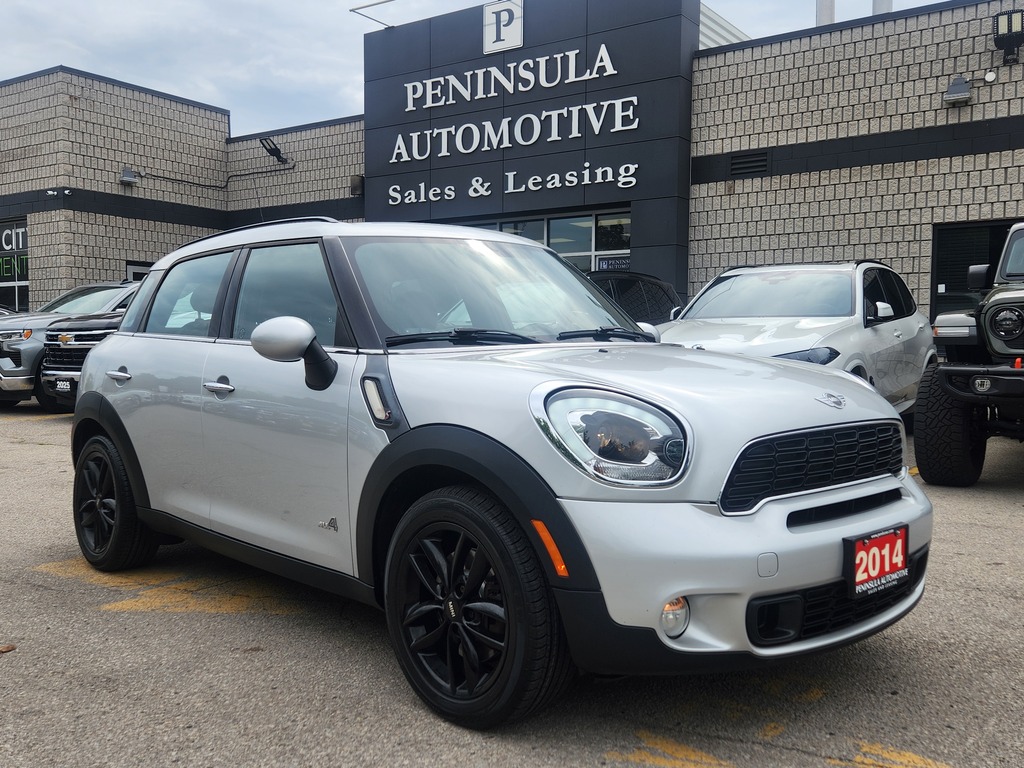 2014 MINI Cooper Countryman ALL4 S, 4 CYL, BRAND NEW TIRES, SOLD CERTIFIED