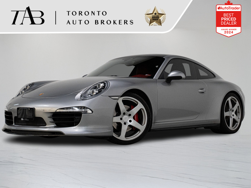 2015 Porsche 911 CARRERA 4S   RED LEATHER   PREMIUM PKG   20 IN, Toronto, Cash