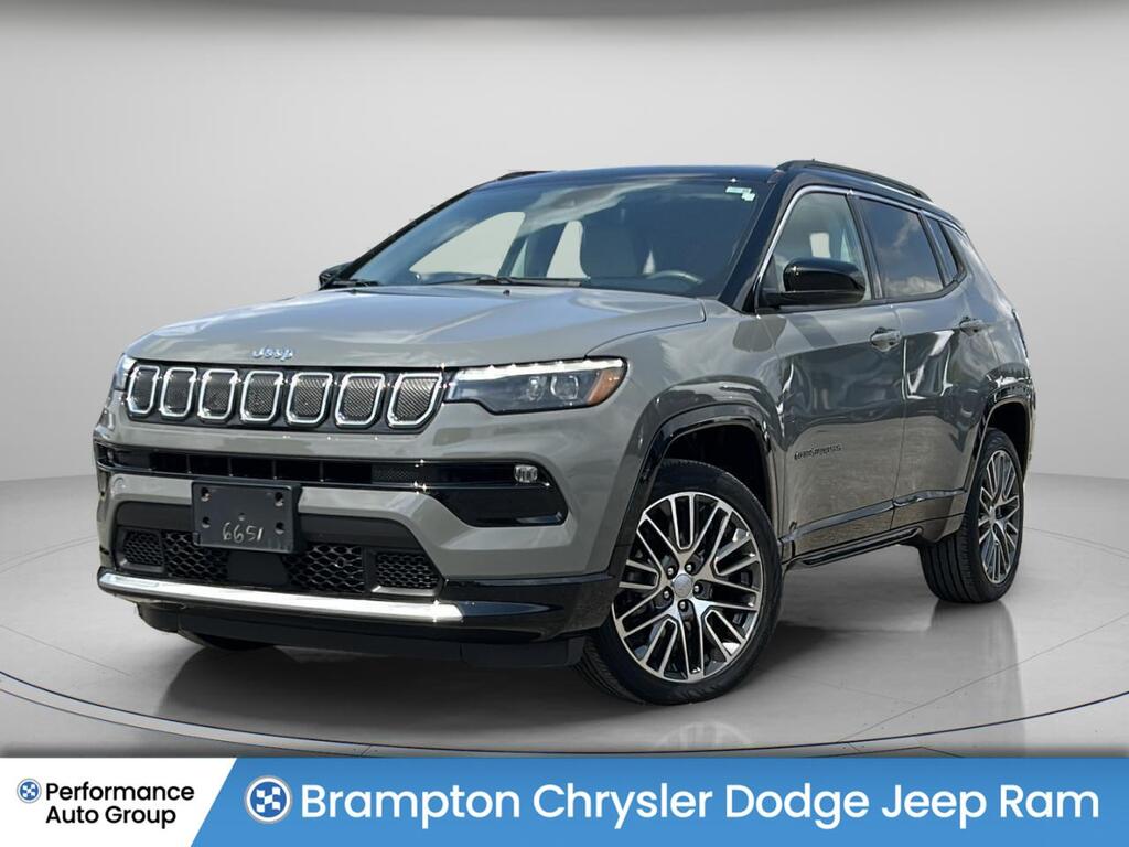 2022 Jeep Compass Limited 4x4*Elite Group*Vented/Heated Seats*Navi*