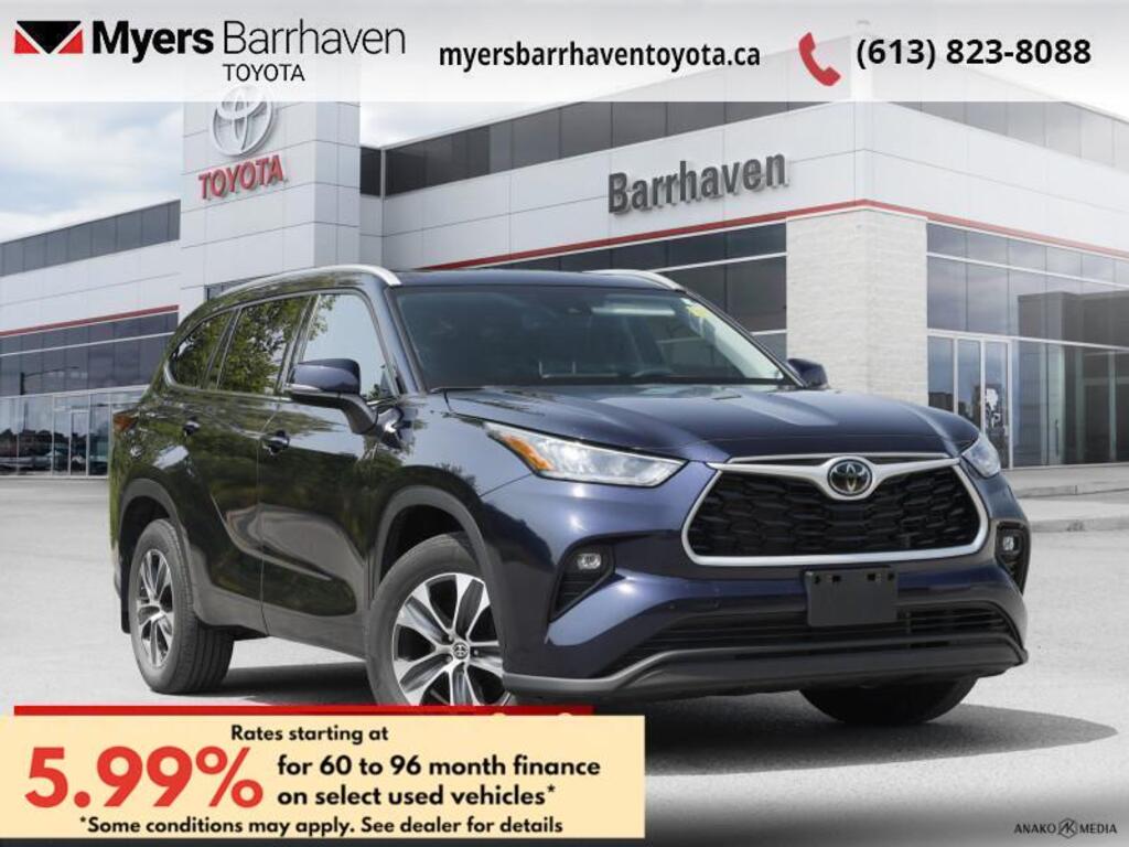 2022 Toyota Highlander XLE - Sunroof - Power Liftgate - $311 B/W