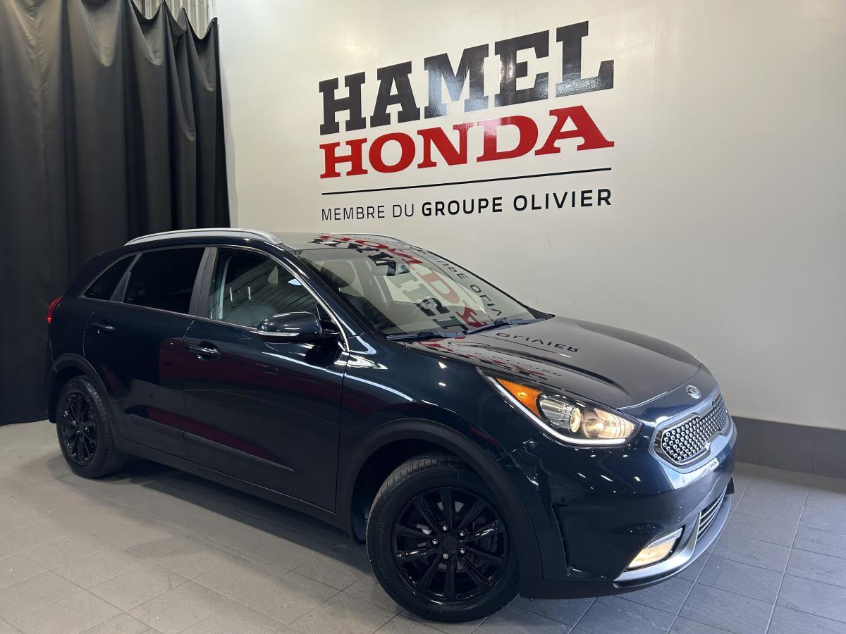 2019 Kia Niro EX Hybride Carplay Interieur cuir et tissu Camera 