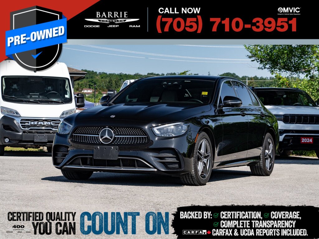2023 Mercedes-Benz E-Class E 350 4MATIC Sedan