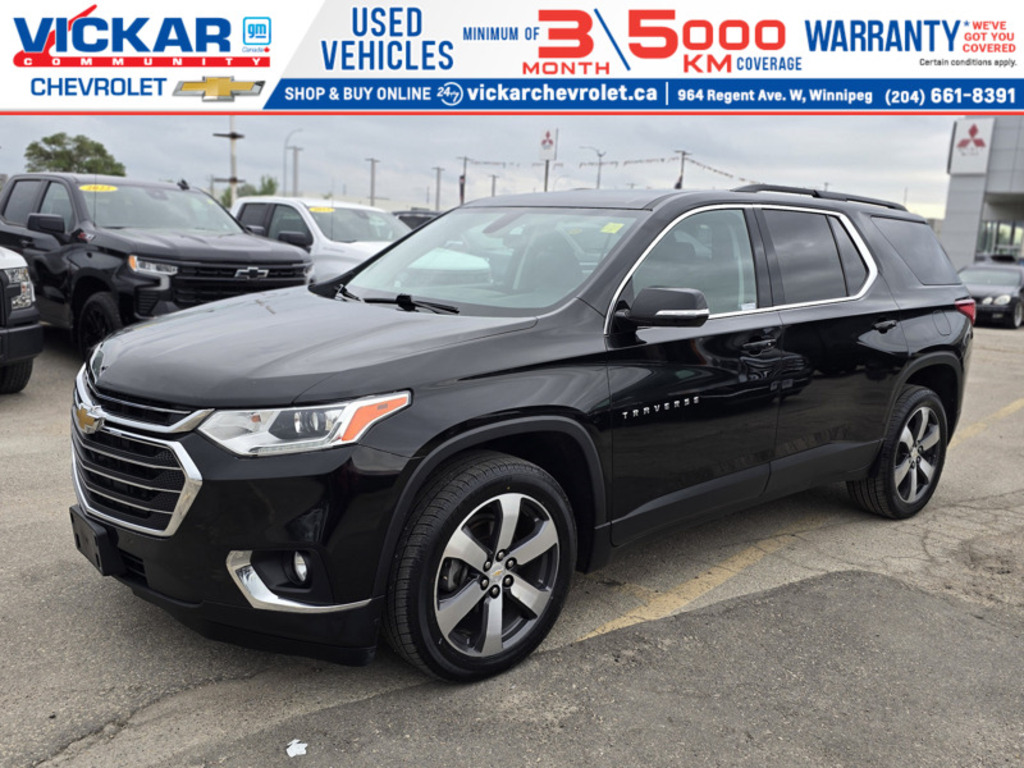 2019 Chevrolet Traverse LT | Leather | BOSE | Sunroof | Heated Rear Seats