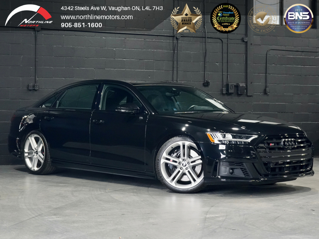 2021 Audi S8 HUD/CARBON FIBER/BANG&O/PANO/360 CAM/NO ACCIDENT