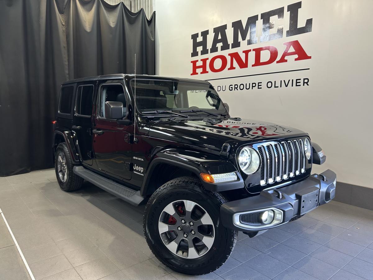 2023 Jeep Wrangler Sahara 4 portes 4x4 Cuir Navi Démarreur à distance