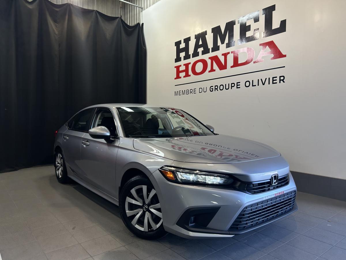 2023 Honda Civic LX Carplay Démarreur Sièges chauffants Camera Blue