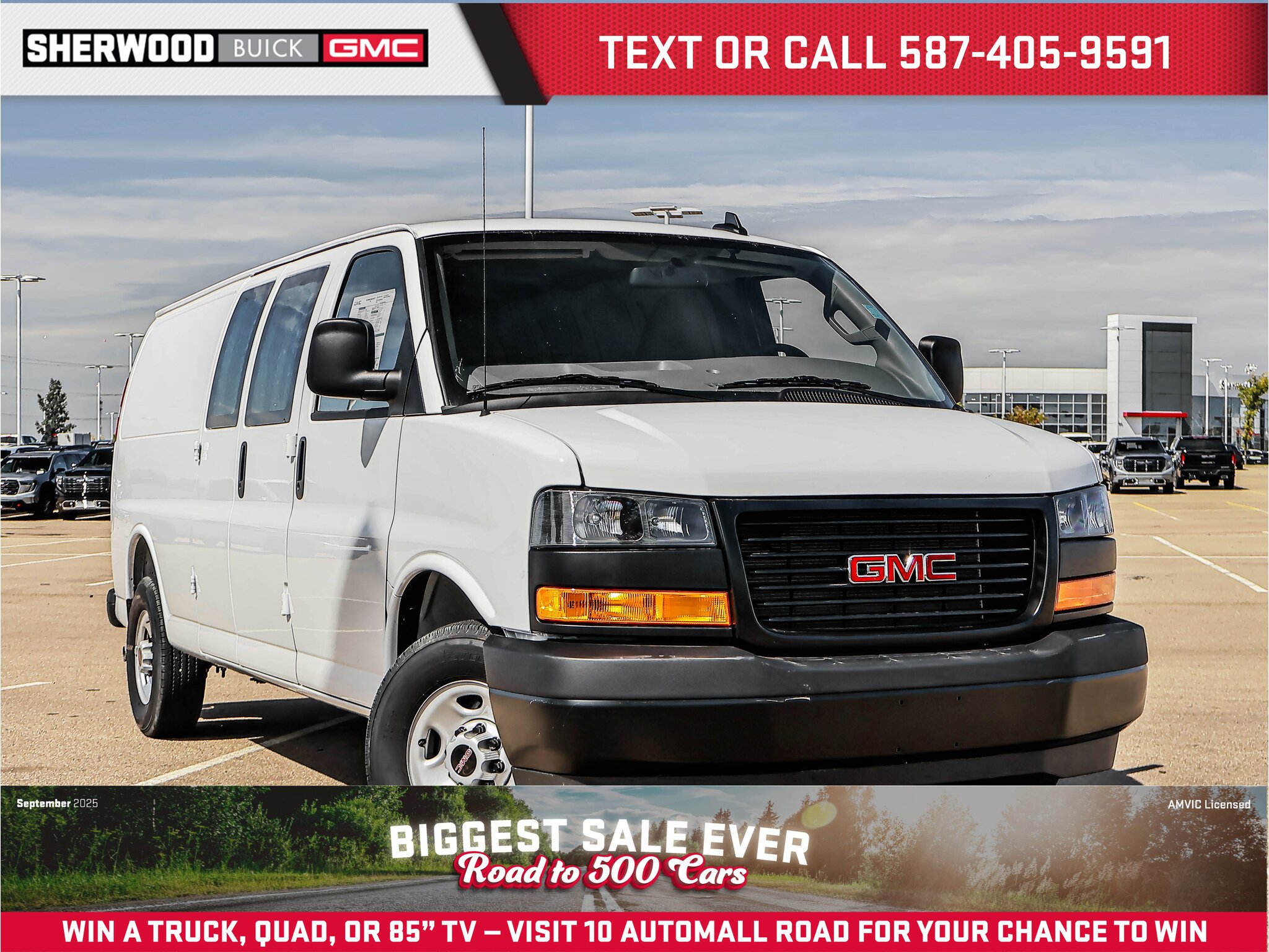2025 GMC Savana Cargo Van