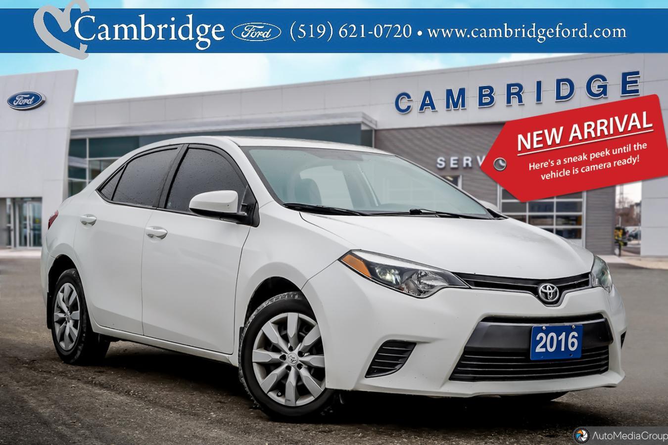 2016 Toyota Corolla LE - REAR CAM! HEATED SEATS! KEYLESS!
