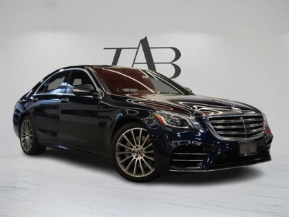 used 2020 Mercedes-Benz S-Class car, priced at $49,900