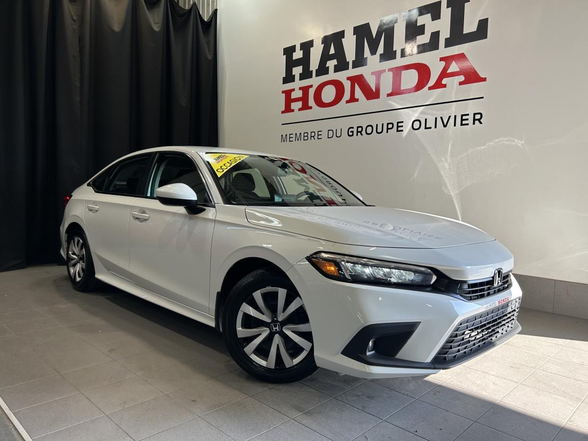2023 Honda Civic LX Carplay Démarreur Camera Clé intelligente Siège