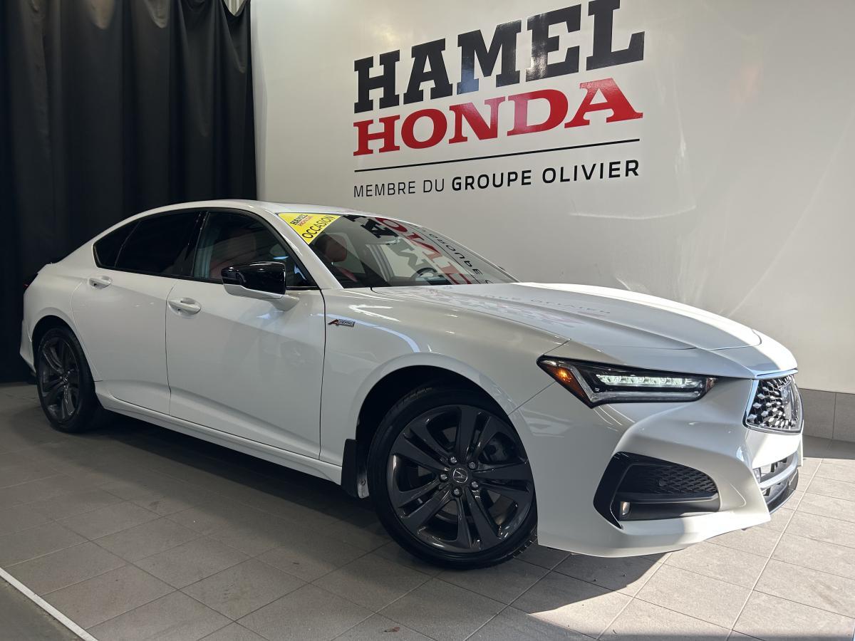 2023 Acura TLX A-Spec SH-AWD Cuir rouge Carplay Navigation Toit o