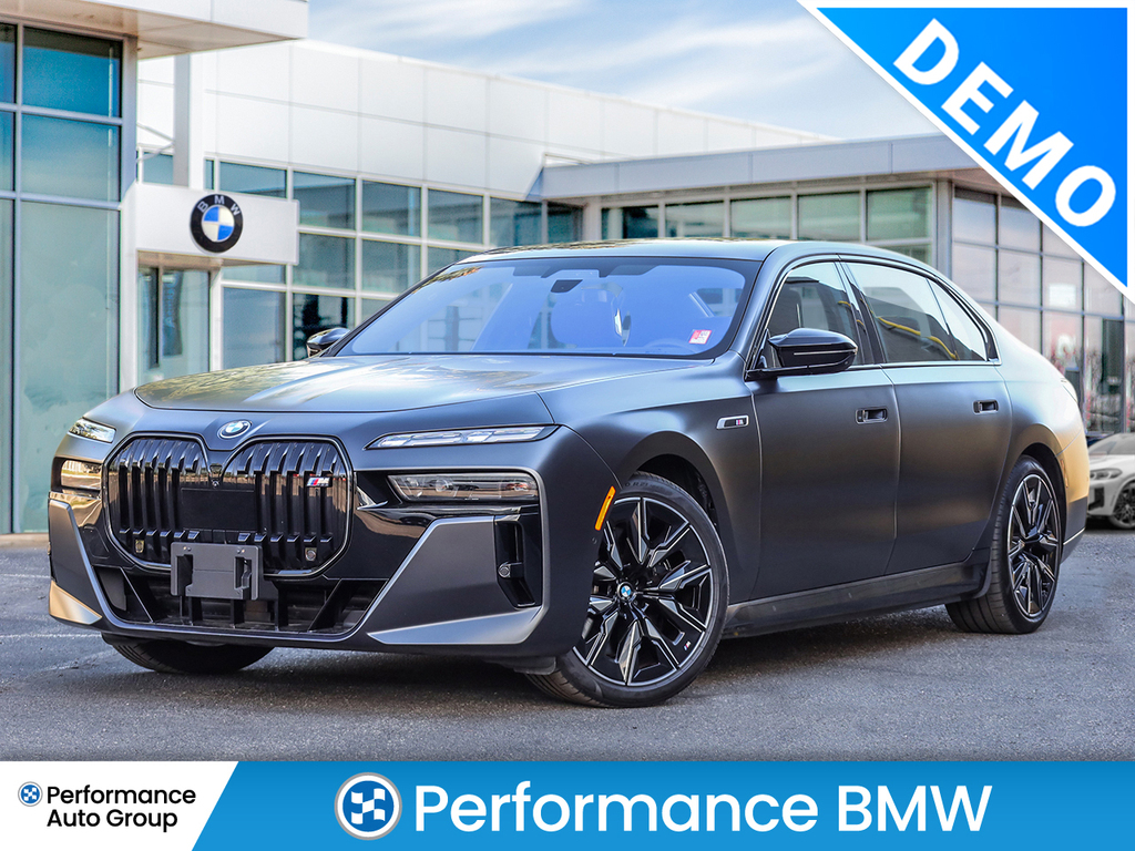 2024 BMW i7 DEMO-ELECTRIC-i7 M70-RearTV-Bowers-Lounge&More!