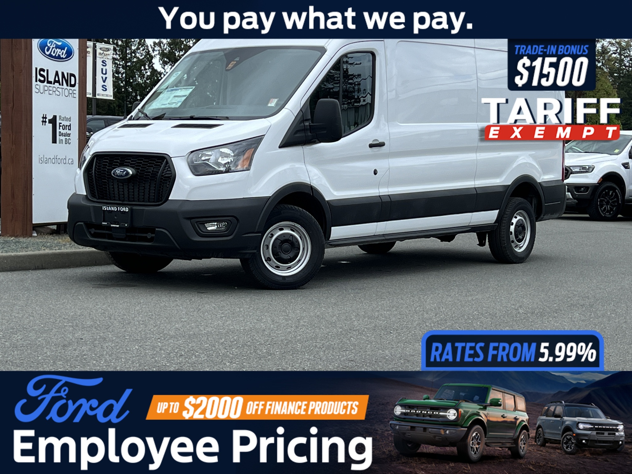 2025 Ford Transit Cargo Van