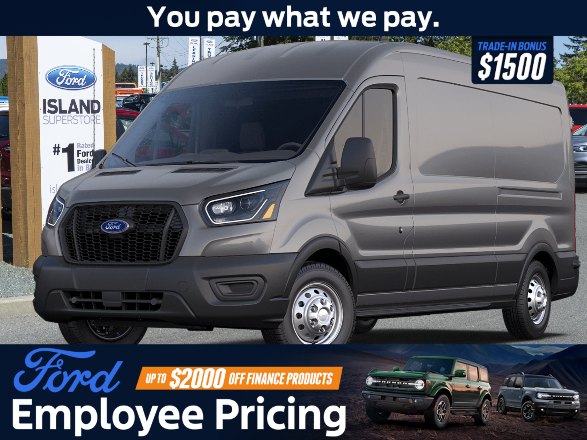 2026 Ford Transit Cargo Van