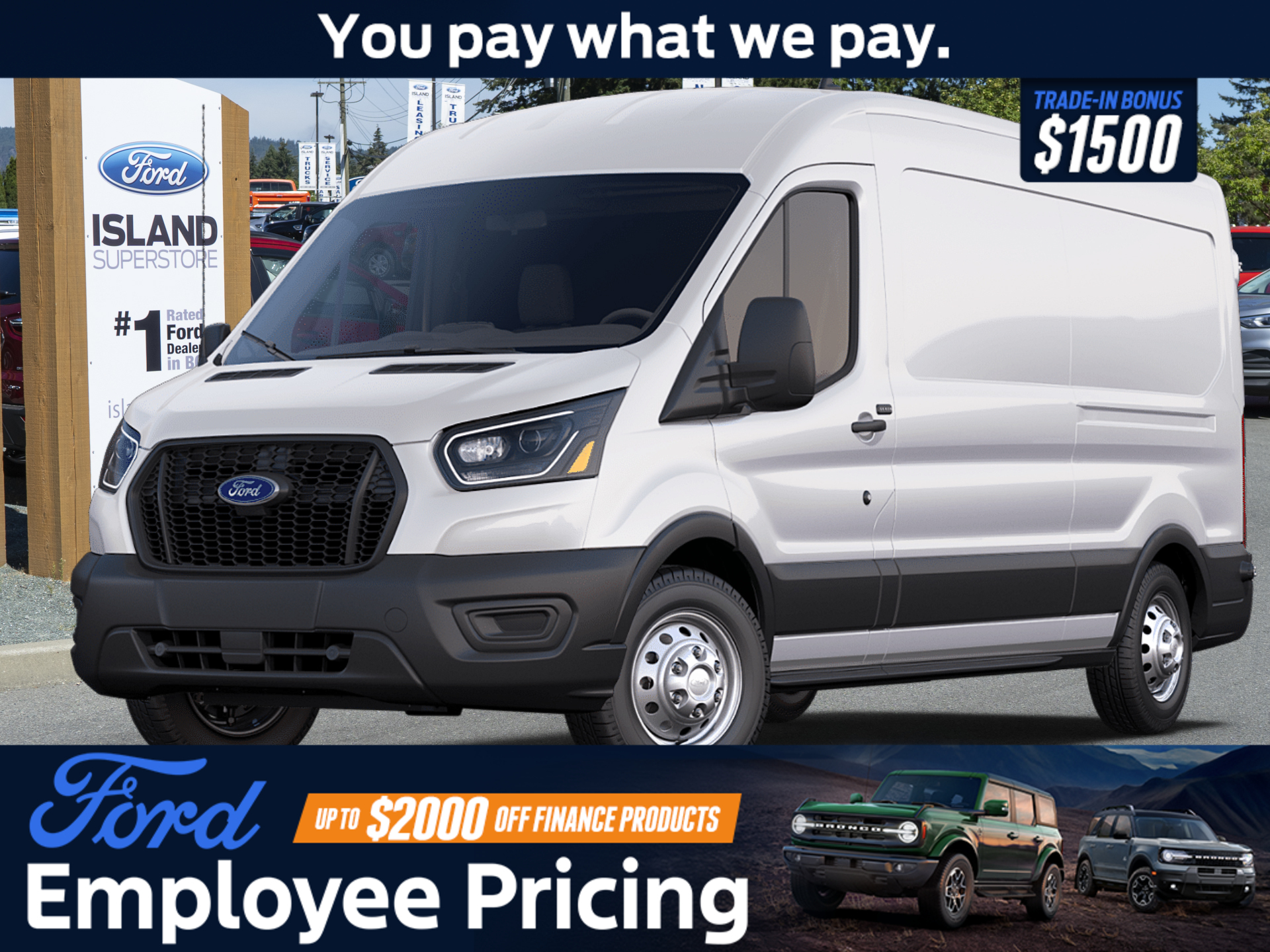 2026 Ford Transit Cargo Van