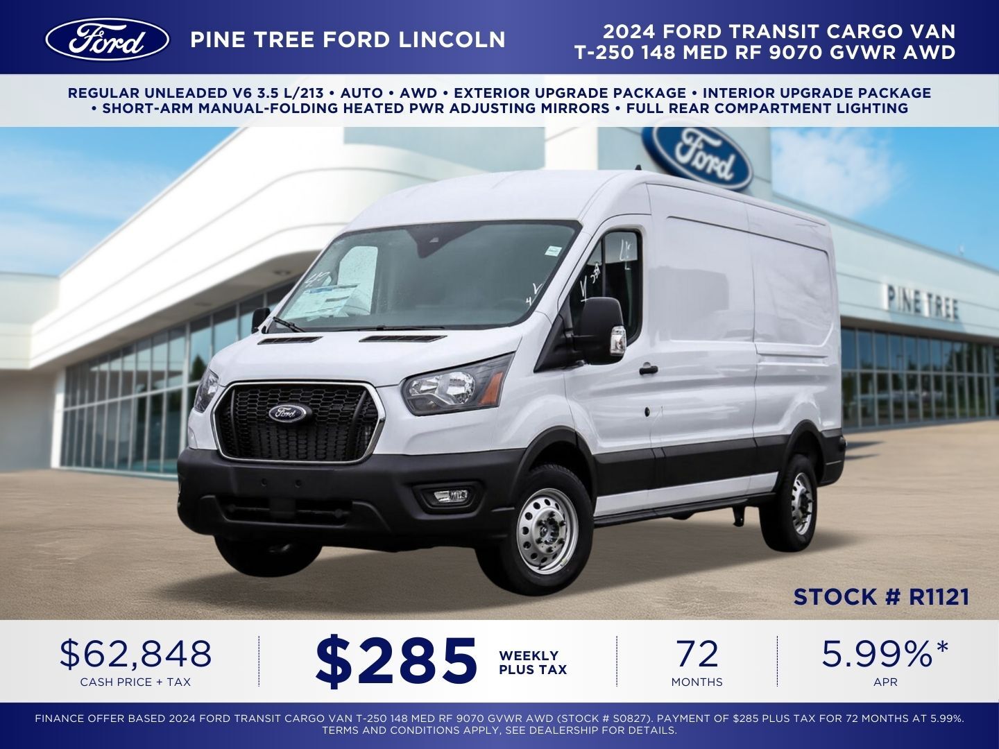 2024 Ford Transit Cargo Van