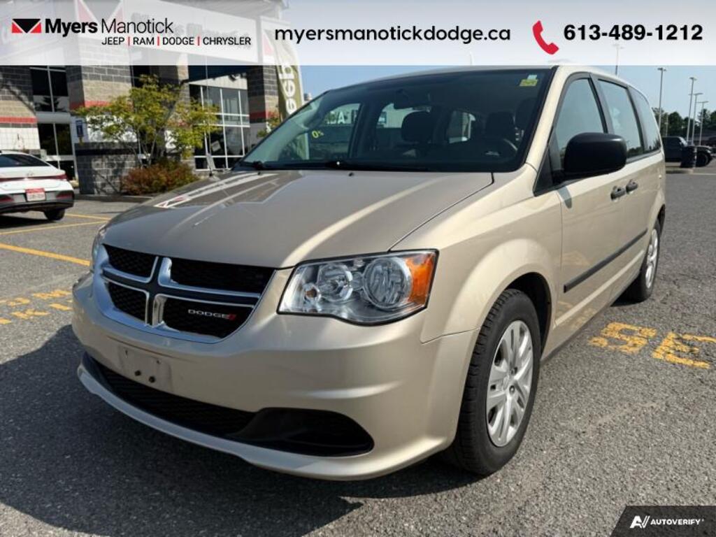 2016 Dodge Grand Caravan Canada Value Package