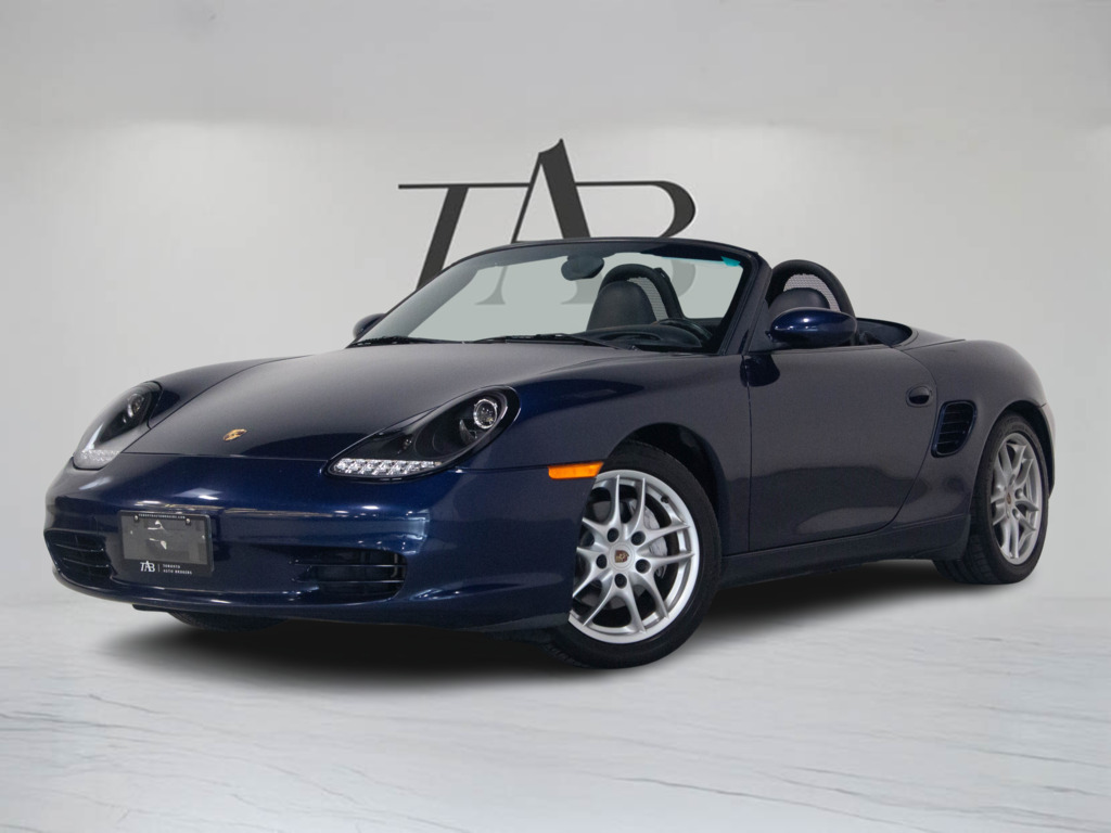 2003 Porsche Boxster ROADSTER   5-SPD MANUAL   BLUE SOFT TOP, Toronto, Cash