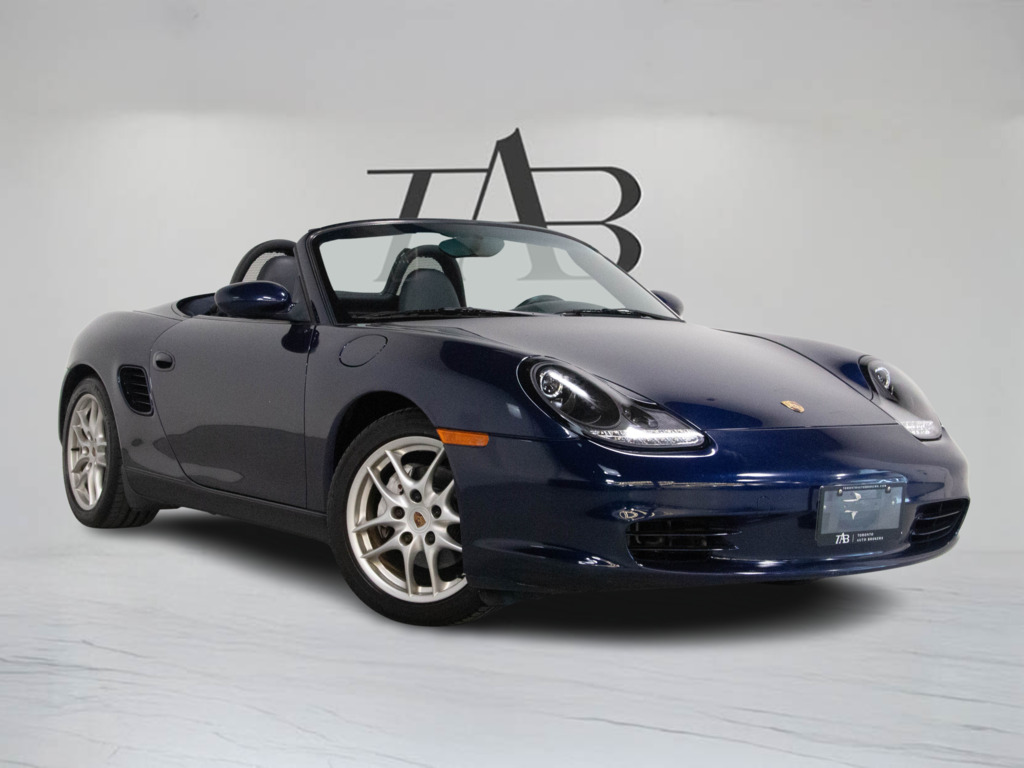 2003 Porsche Boxster ROADSTER   5-SPD MANUAL   BLUE SOFT TOP, Toronto, Cash