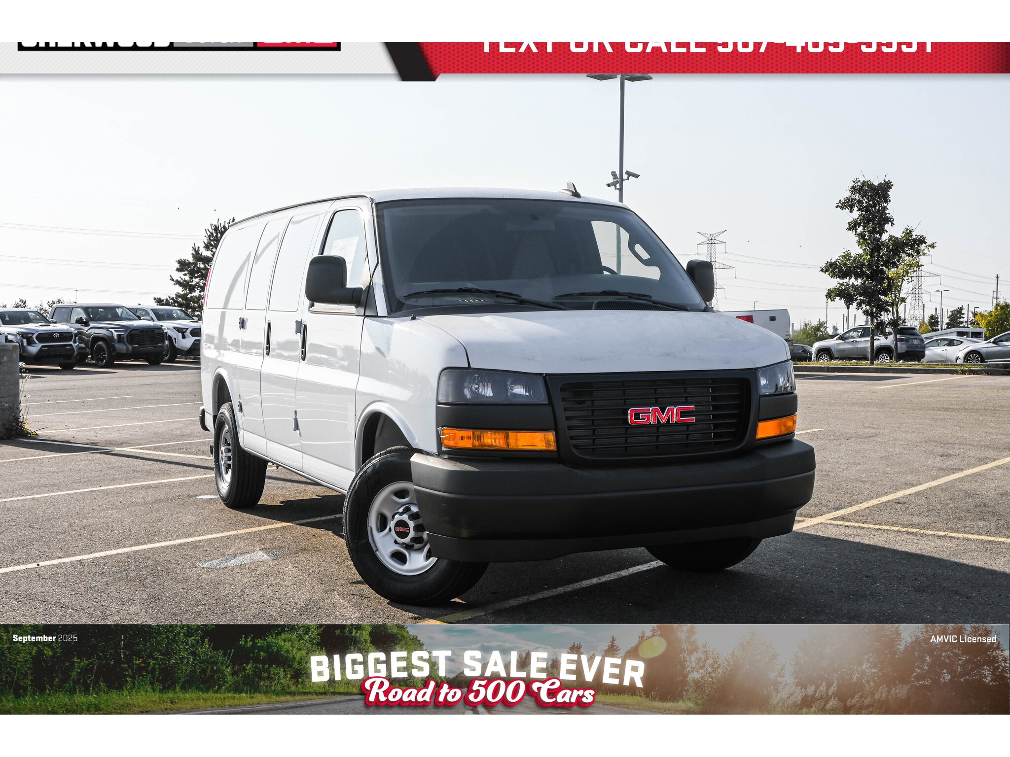 2025 GMC Savana Cargo Van