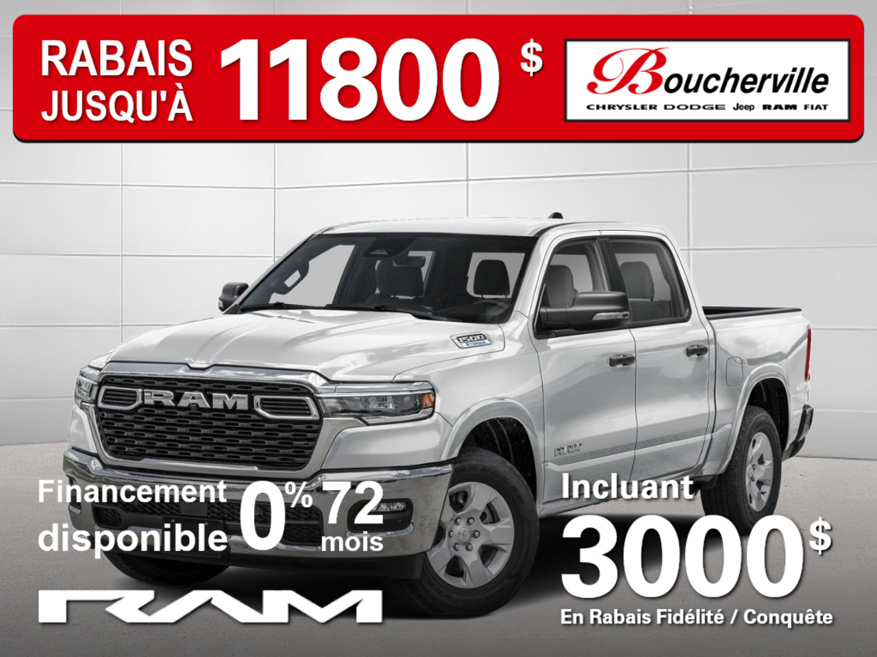 2025 RAM Tout nouveau 1500