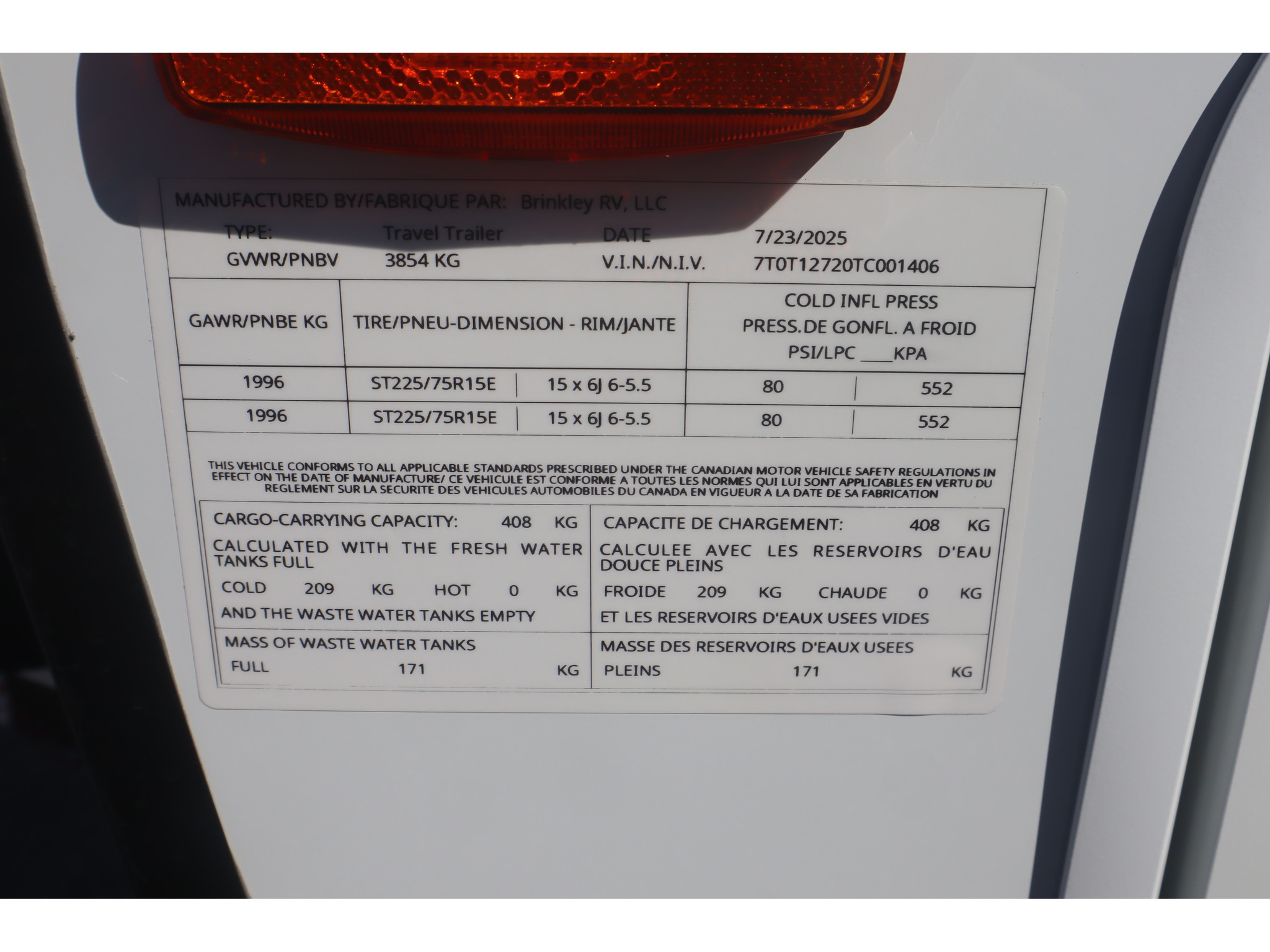 2026 Brinkley RV Model I