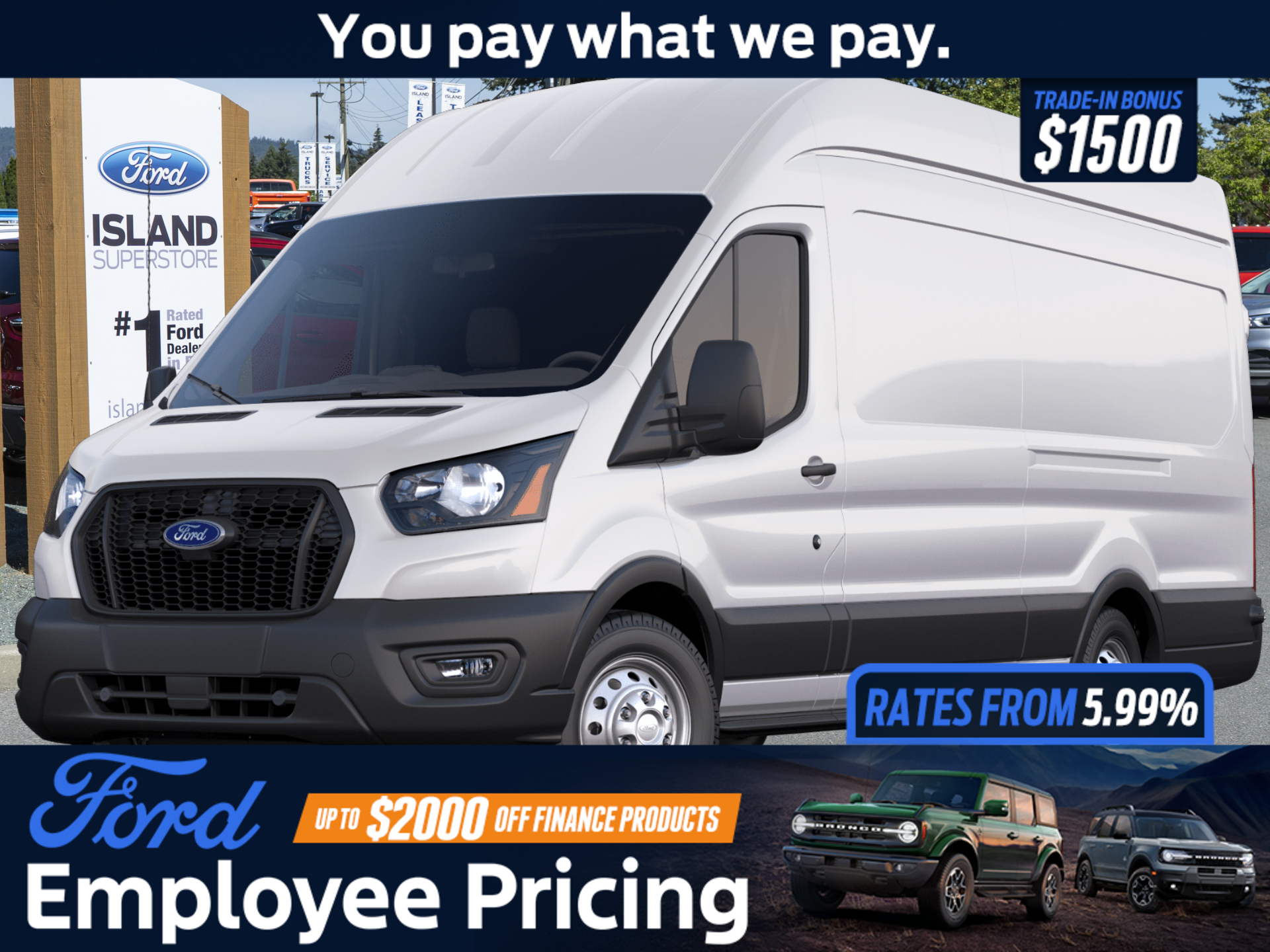 2025 Ford Transit Cargo Van