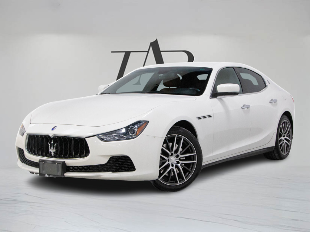 2014 Maserati Ghibli SUNROOF   NAV   BROWN INTERIOR   19 IN WHEELS, 多伦多, 全款车