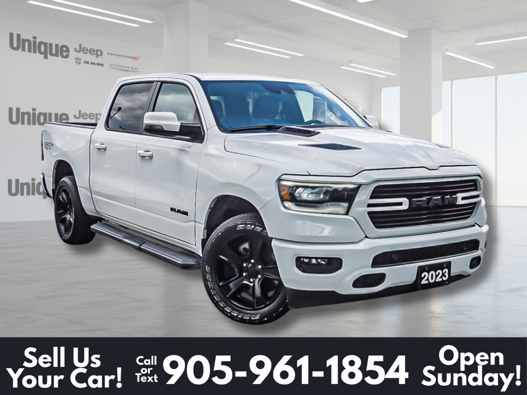 2023 Ram 1500 Sport GT 4x4| LEVEL 2 EQUIPMENT| HEMI|