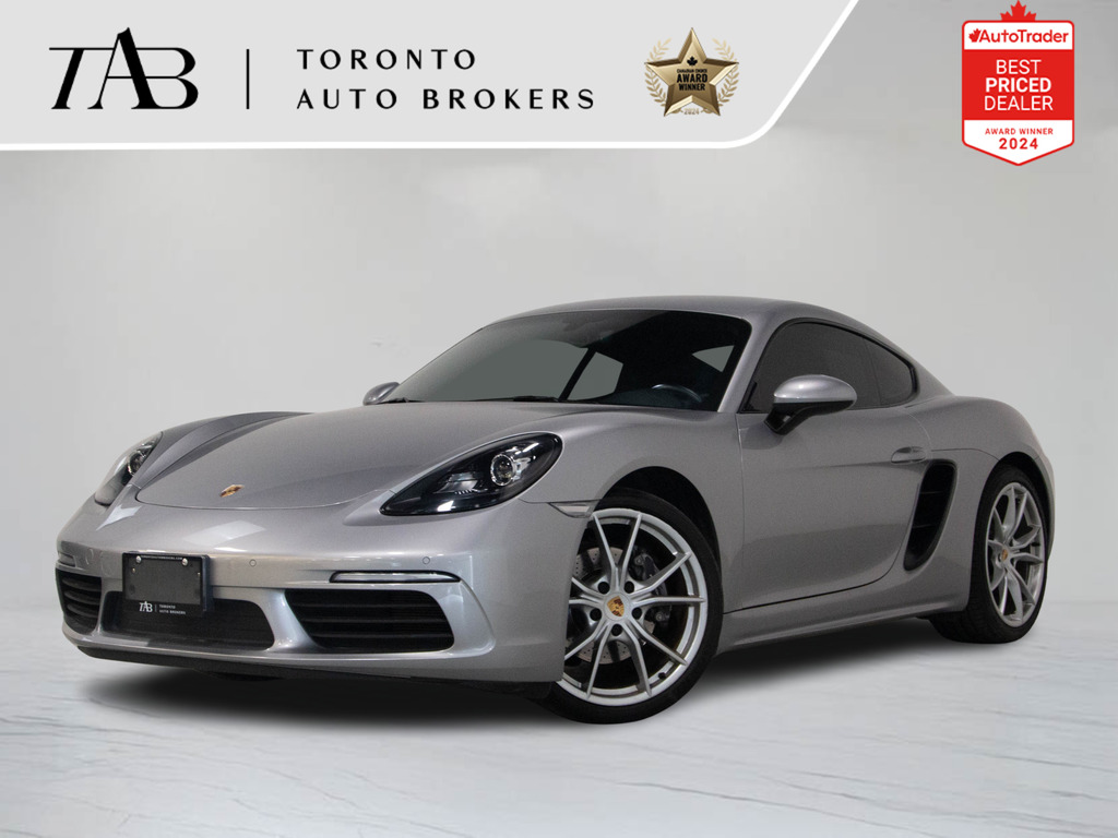 2018 Porsche 718 Cayman COUPE   20"RIM   BOSE   20 IN WHEELS, Toronto, Cash