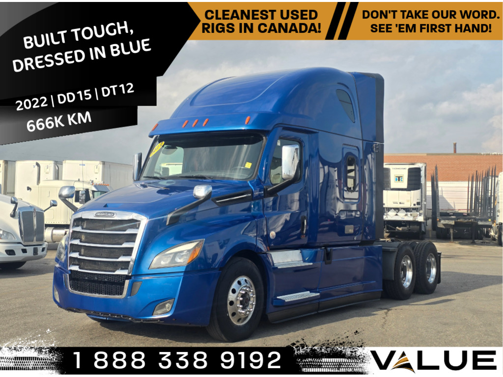 2022 Freightliner Cascadia DD15 505 HP DT12