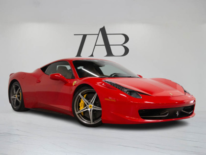 used 2010 Ferrari 458 Italia car, priced at $289,900