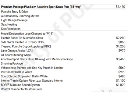 used 2018 Porsche 911 car, priced at $144,900