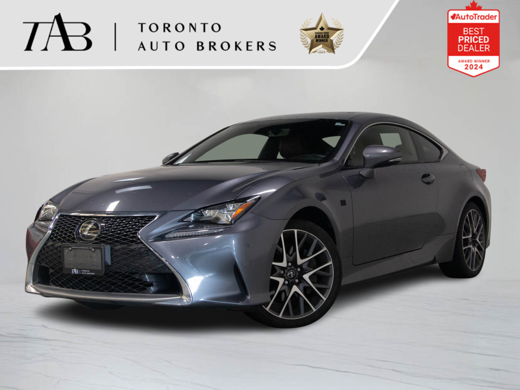 2016 Lexus RC 350 COUPE   AWD   F SPORT   SUNROOF, 多伦多, 全款车