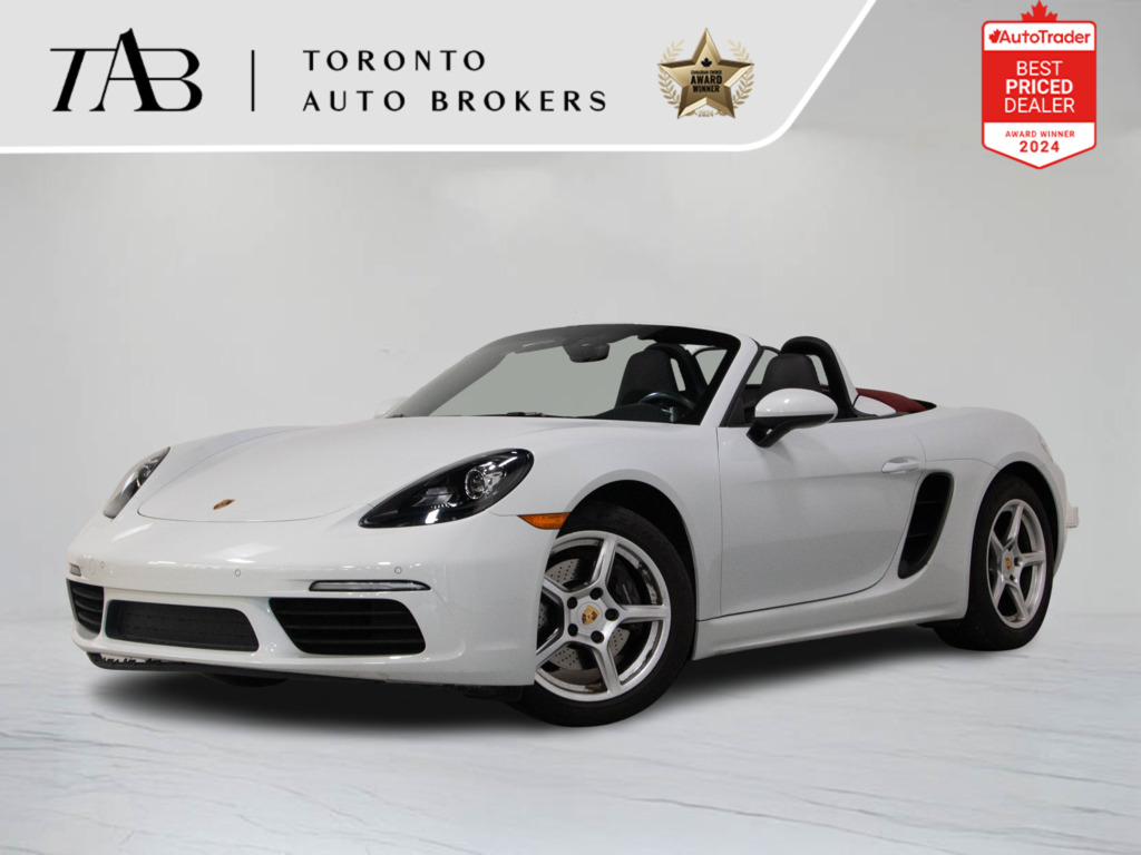 2019 Porsche 718 Boxster ROADSTER   SOFT TOP   RED INTERIOR   LOW KM, Toronto, Cash