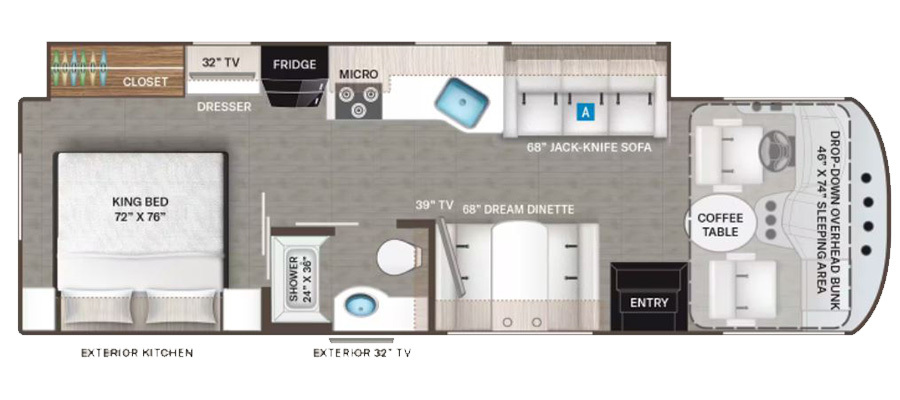 2018 Thor Motor Coach WINDSPORT 29M