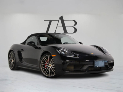 used 2018 Porsche 718 Boxster car, priced at $69,900