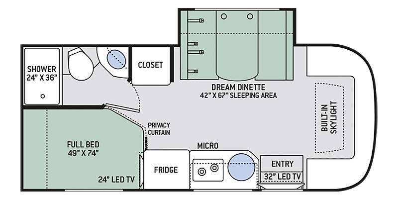 2018 Thor GEMINI 23TK