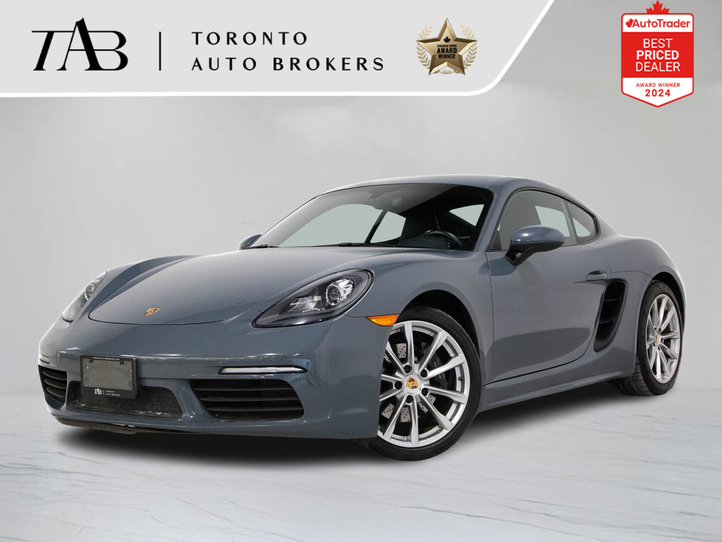 2018 Porsche 718 Cayman COUPE   PANO   BOSE    HEATED SEATS, 多伦多, 全款车