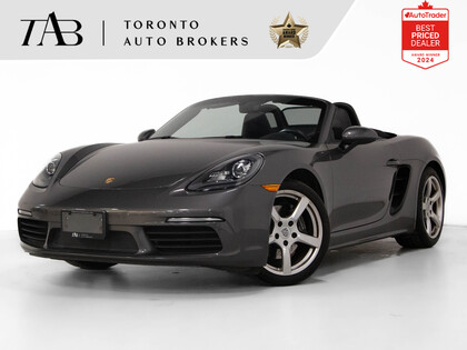 used 2017 Porsche 718 Boxster car, priced at $59,900