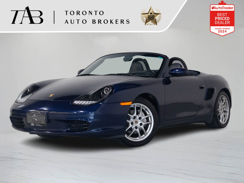 2003 Porsche Boxster ROADSTER   5-SPD MANUAL   BLUE SOFT TOP, Toronto, Cash