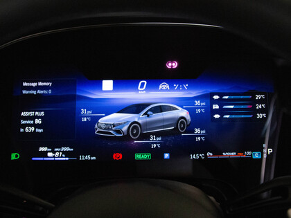 used 2023 Mercedes-Benz EQS car, priced at $106,900