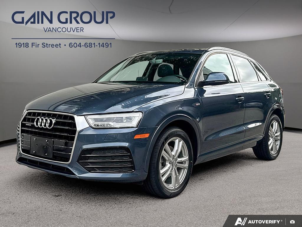 2016 Audi Q3 2.0T Technik, 温哥华, 全款车